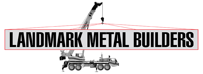Landmark Metal Builders logo